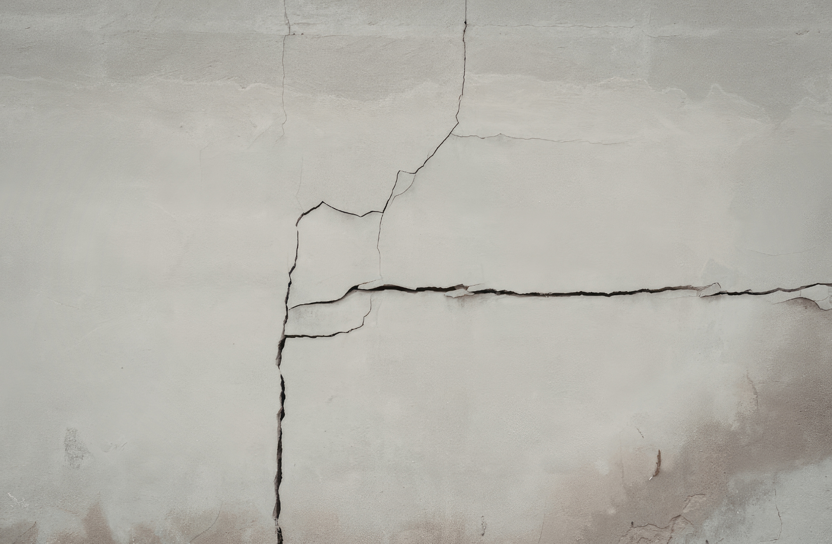 Structural cracks on interior walls